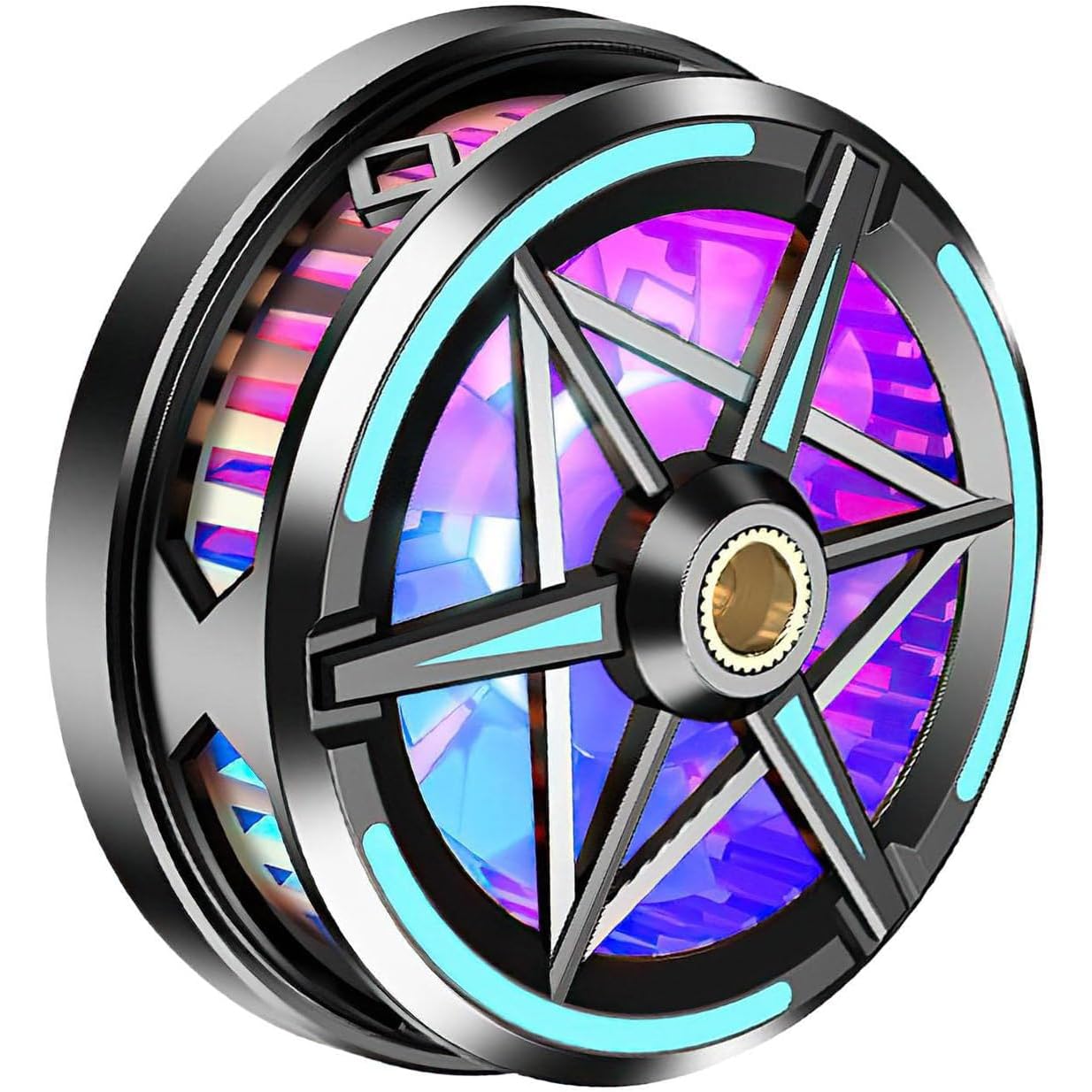 S6S9 Mobile RGB Magnetic Cooler Fan – Advanced Smartphone Radiator for Gaming with RGB Lighting, Price In Oman