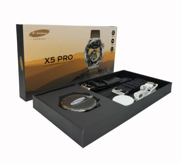 x-Inova X5 Pro Smart Watch – Fitness Tracker, Heart Rate Monitor, Bluetooth Calling, Price in Oman Muscat