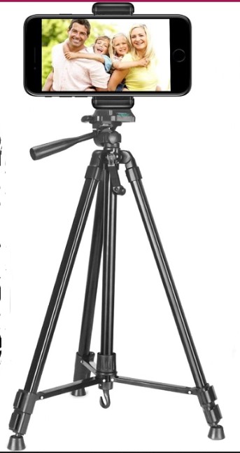 Candc DC-350 Professional Tripod – Lightweight Aluminum Camera Stand with 3-Way Pan Head, 140cm Max Height, Price In Oman