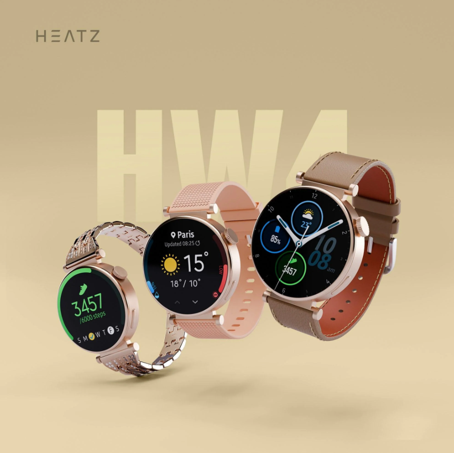 Heatz HW4 Smart Watch Queens Edition – Women’s Fashion Smartwatch with AMOLED Display & Multi-Sport Modes (Price In Oman)