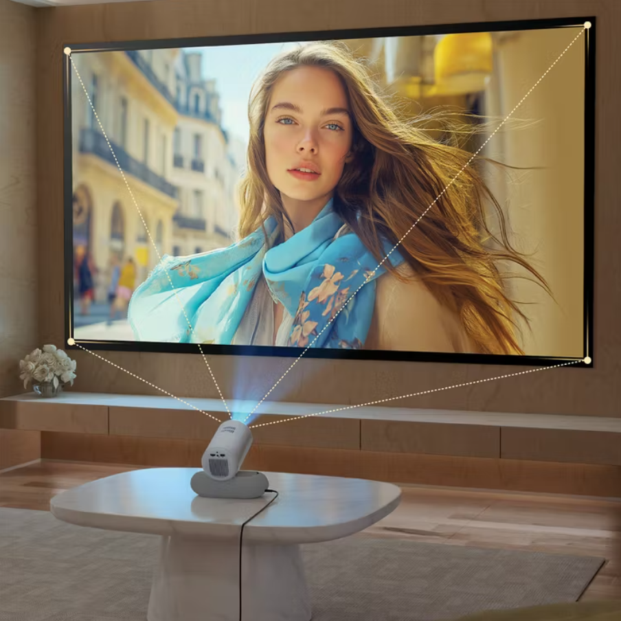 Porodo Lumacast Smart Full HD Projector PDPR2236 – 1080p Android Cinema Projector - Price In Oman