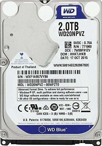 Laptop HDD SATA 2TB 2.5-Inch – High Capacity Internal Hard Drive for Laptops | Price In Oman