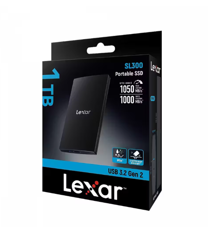 Lexar SL300 1TB Portable SSD in Oman – Ultra-Fast Compact Storage Drive