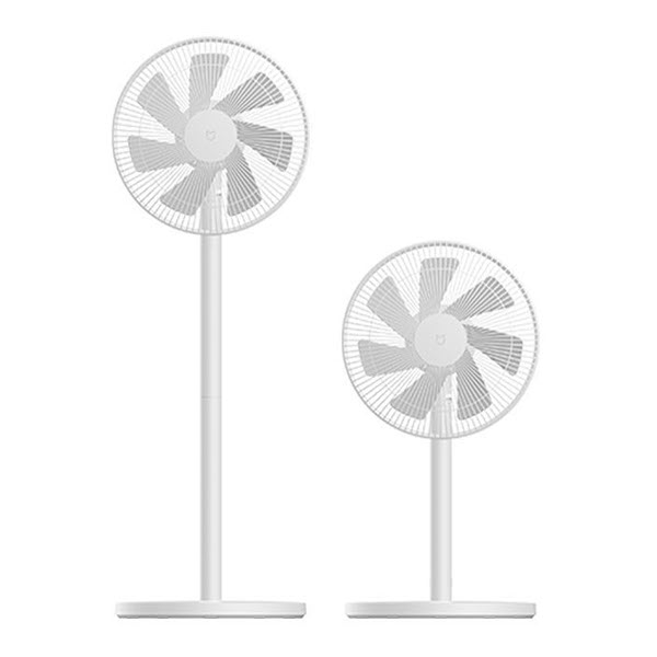 Xiaomi Mi Smart Standing Fan 2 Lite – 7-Blade Quiet DC Motor with Wi-Fi & Voice Control - Price In Oman
