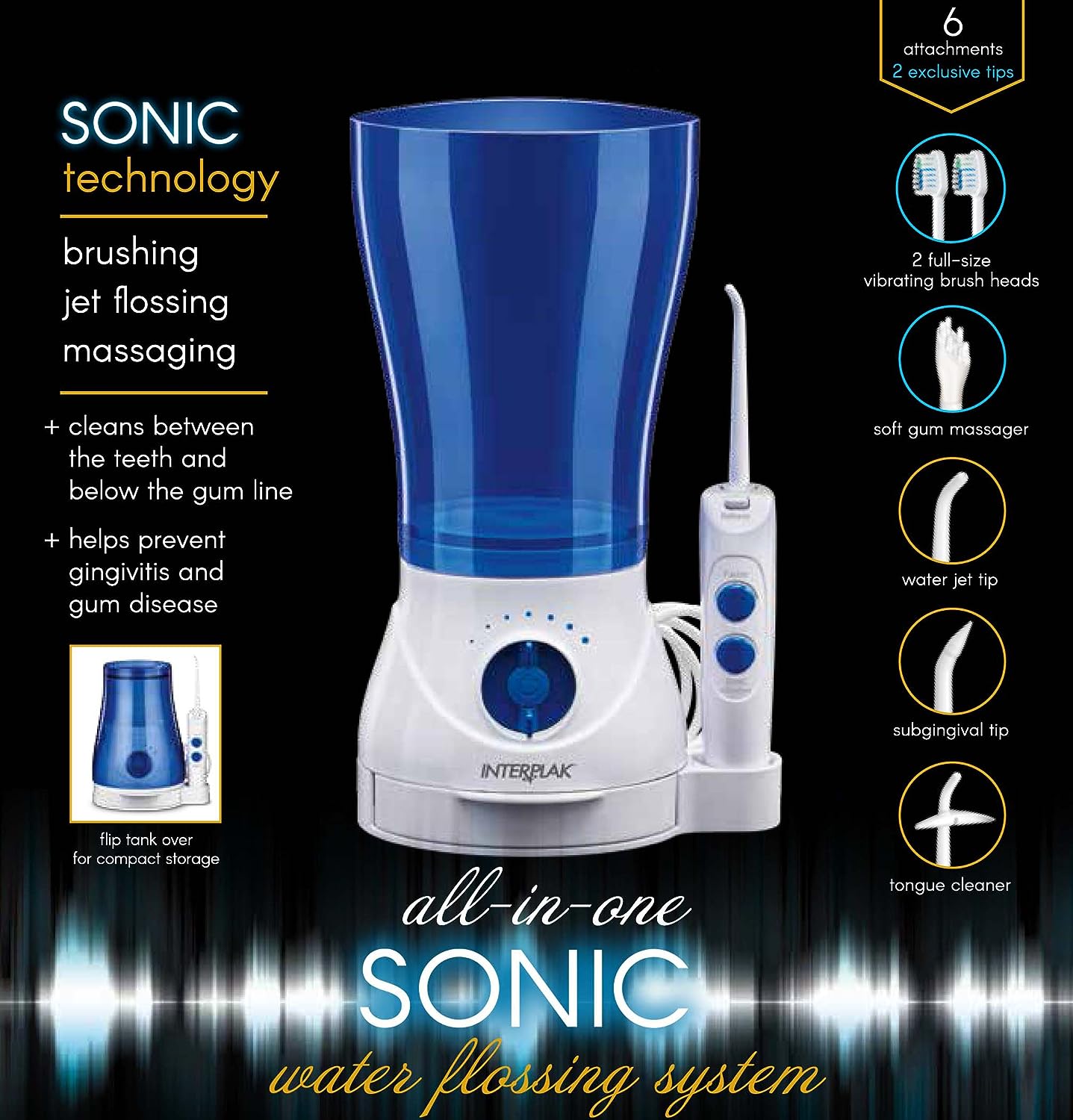 CVS Health Teeth Cleaning System – All‑in‑One Sonic Water Flosser & Dental Tool Kit – Price In Oman