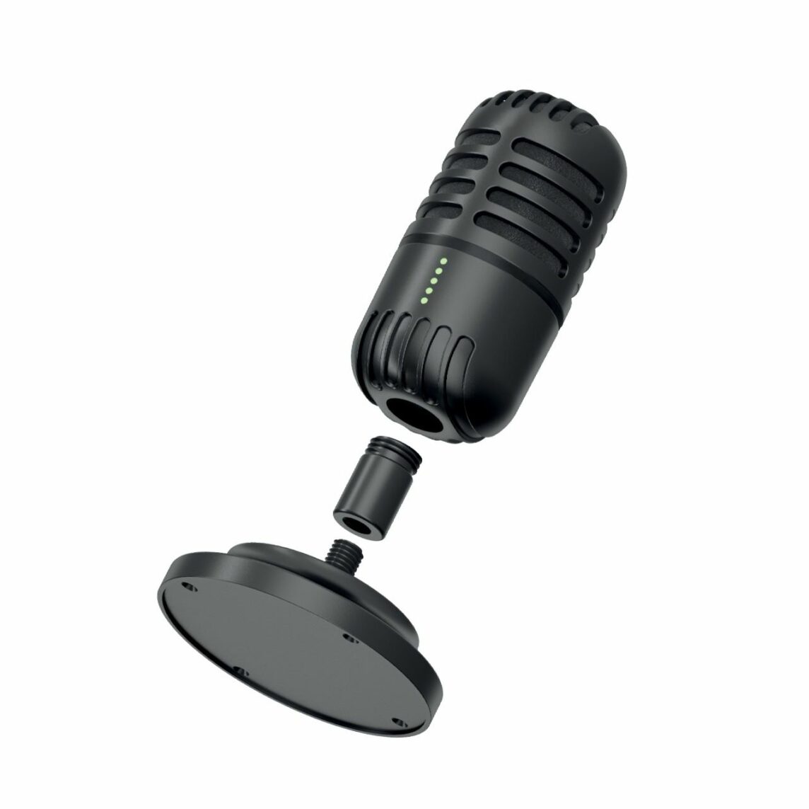 Porodo Professional Condenser Microphone PDX518-BK – Studio Quality USB-C Microphone with Touch Mute and Variable Gain - Price In Oman
