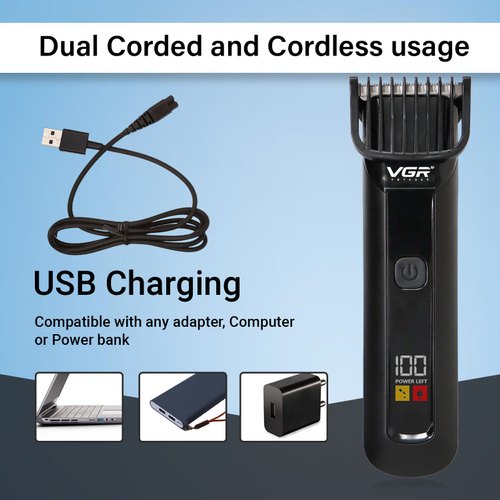 VGR Trimmer V929 – Professional Rechargeable Beard & Hair Trimmer for Men, Price in Oman Muscat