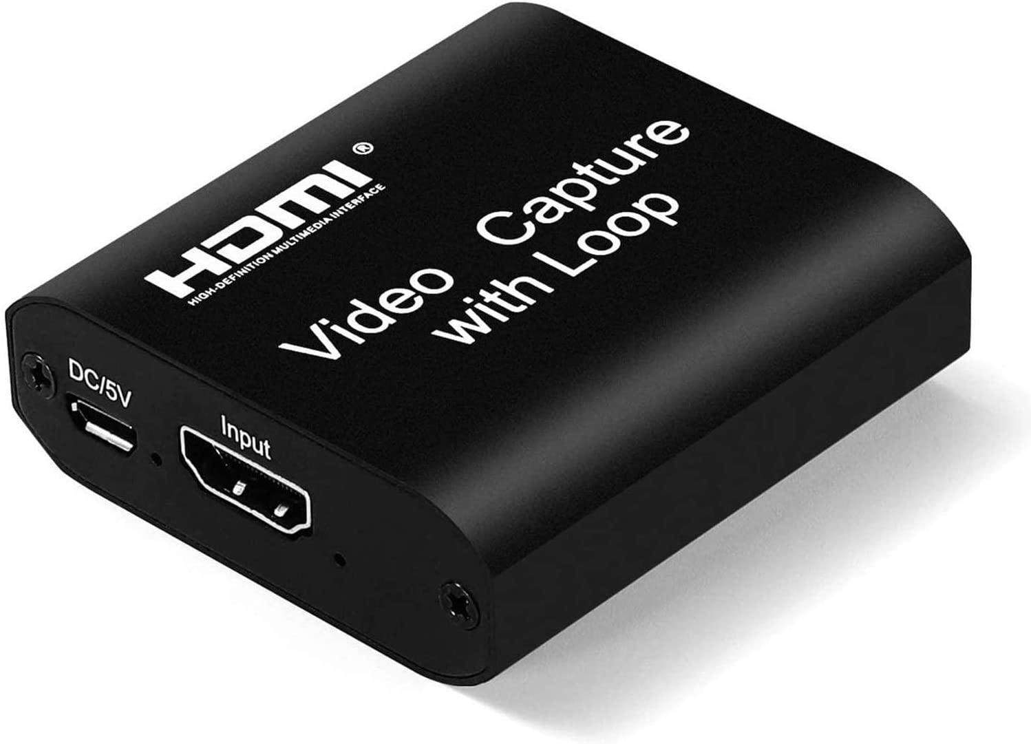 4K HDMI Video Capture Card with Loop-Out – USB 3.0, Low Latency, OBS Compatible, Full HD 1080p Recording - Price In Oman