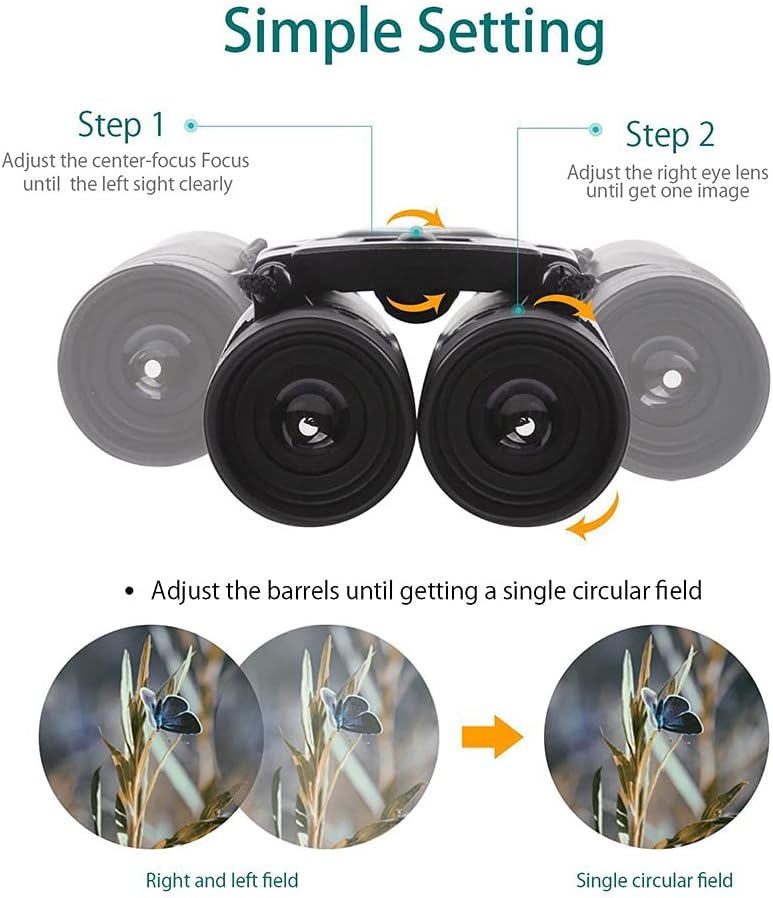 Green Lion Shark Binocular 8×21 – Compact 8× Magnification with 21 mm Multi‑Coated Lenses & 131 m Field View - Price In Oman