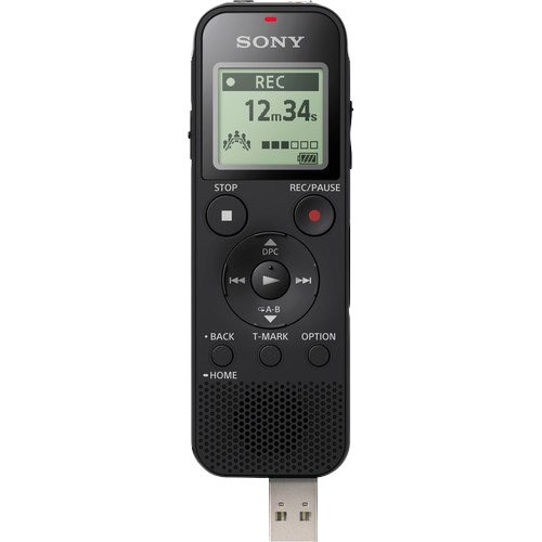 Sony ICD‑PX470 – Stereo ICT Recorder 4 GB with microSD Slot, 55‑Hour Battery & USB Direct Connect - Price In Oman