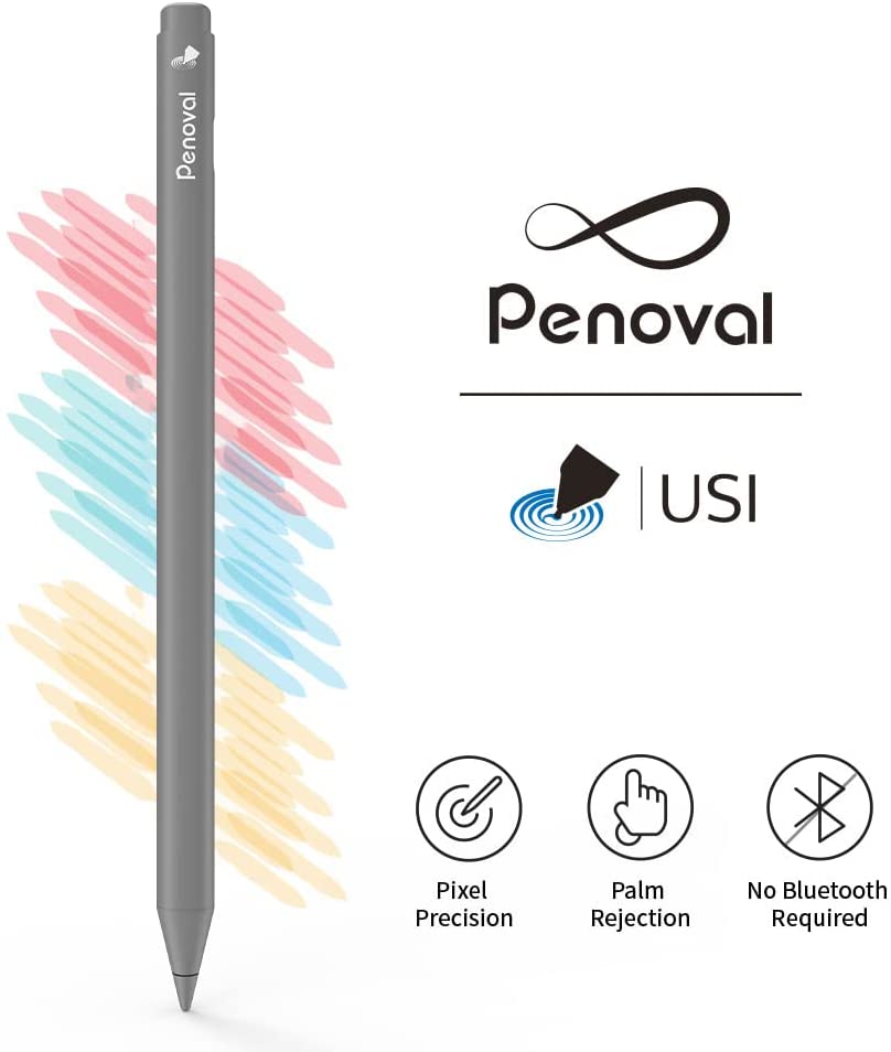 USI Stylus Pen for Chromebook – 4096 Pressure Levels, Palm