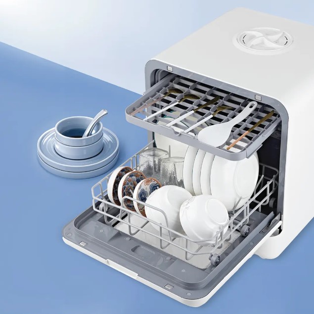 Porodo Lifestyle Counter-Top Dishwasher PD-LFST046-WH – Compact, Energy-Saving Dishwasher for Modern Kitchens, Price In Oman