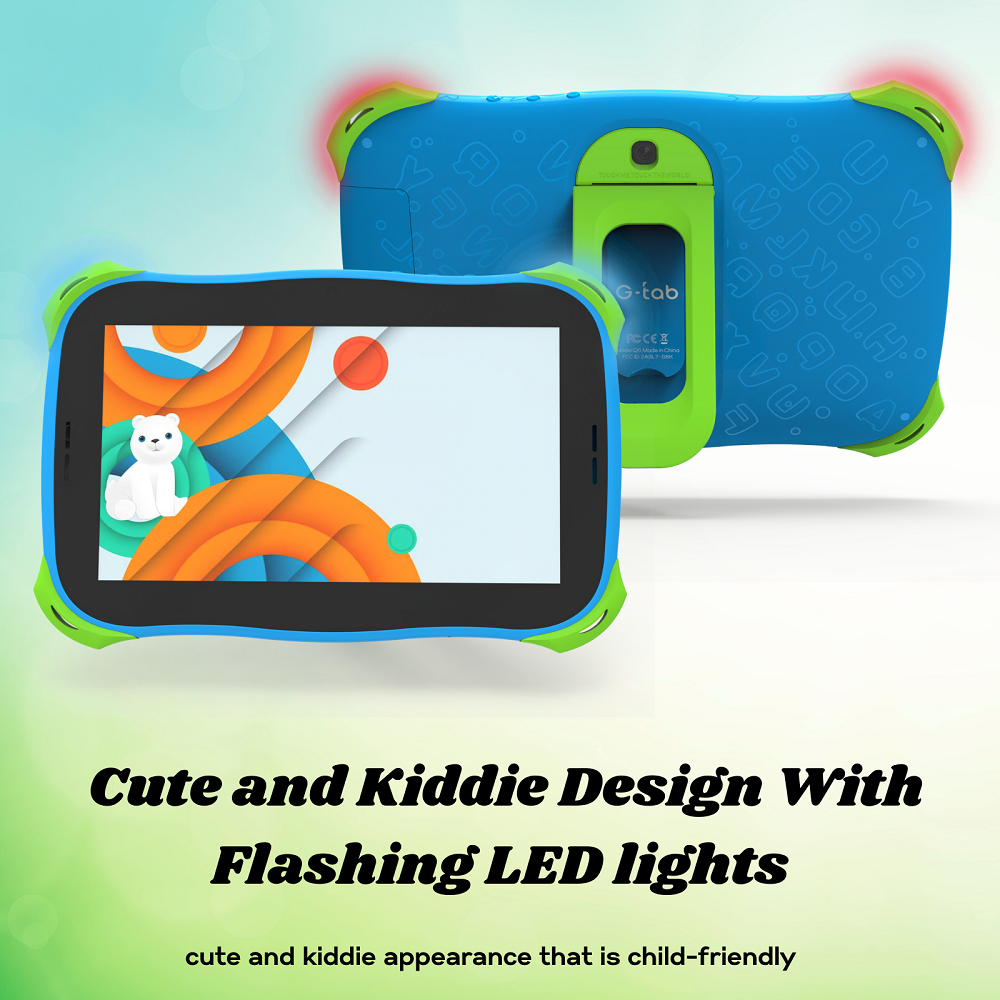 G‑Tab Q6 7″ Touchscreen Kids Tablet – 2 GB RAM, 32 GB Storage, Android 11, Parental Controls – Price In Oman