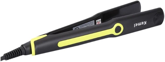 Kemei KM-2116 Professional Hair Iron – Ceramic Plates, Fast Heating, Adjustable Temperature – Price In Oman Muscat