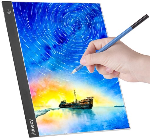 Aibecy A3 LED Copy Board Light Pad – Ultra Bright, Slim & Portable Tracing & Drawing Board for Artists, Price In Oman