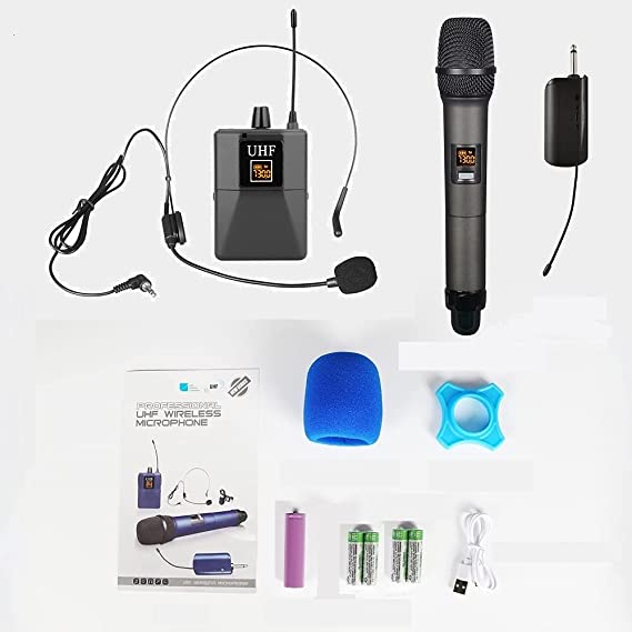 Borl BO-80 Professional Universal Wireless Microphone – Long-Range, Noise-Canceling, Adjustable Frequency – Ideal for Events, Price In Oman
