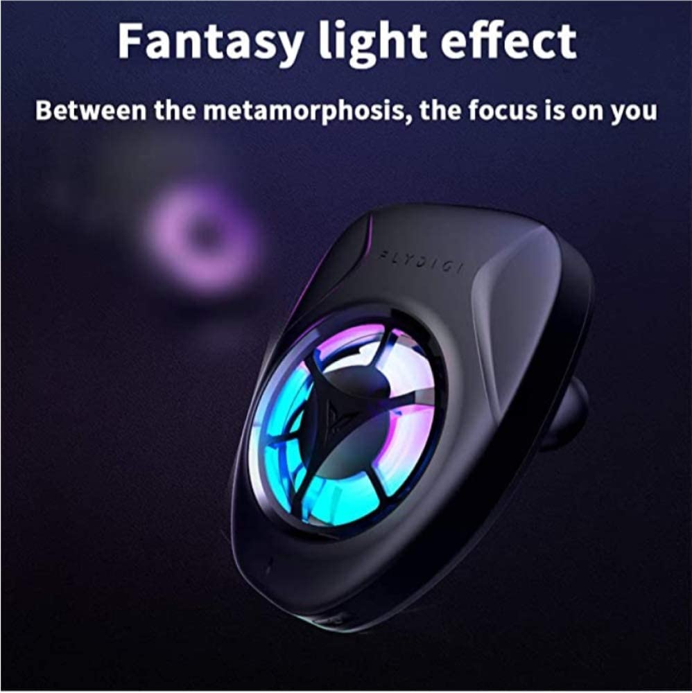Flydigi Mobile Phone Cooling Fan – Magnetic/RGB Clip‑On Cooler for Gaming & Streaming – Price Oman Muscat