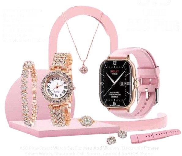 Smartberry A58 Plus 2.02" Big Screen Smartwatch – Bluetooth Calling, Fitness & Health Tracker, IP68 Waterproof, Price In Oman