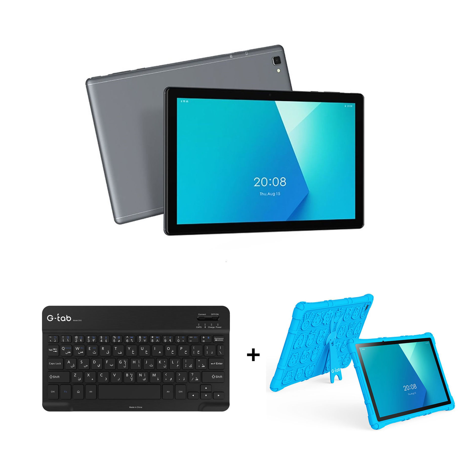 G-Tab S12 Pro 10.1-Inch Tablet – 2GB RAM, 32GB Storage, Quad-Core Processor, Android 10 – Price In Oman Muscat