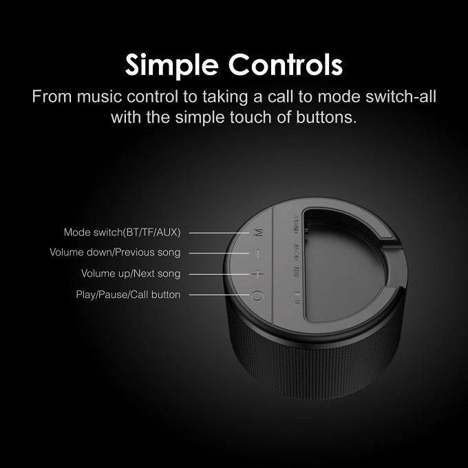 Oraimo OBS-33S Small Portable Wireless Bluetooth Speaker – Compact & Powerful Sound - Price In Oman