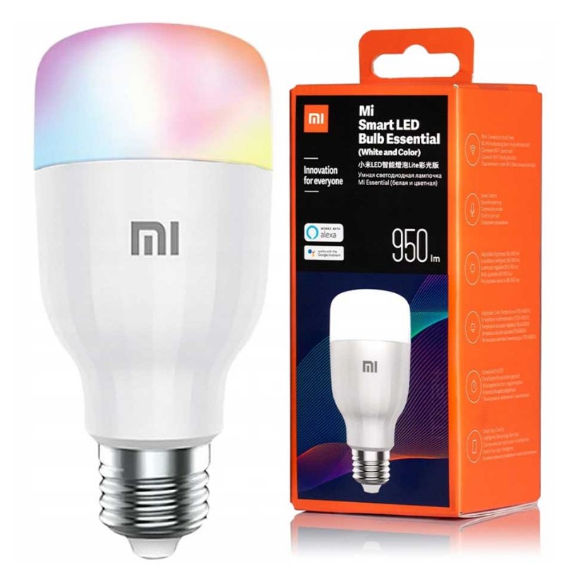 Xiaomi Mi Smart LED Bulb Essential (White and Color) – 9W, 950