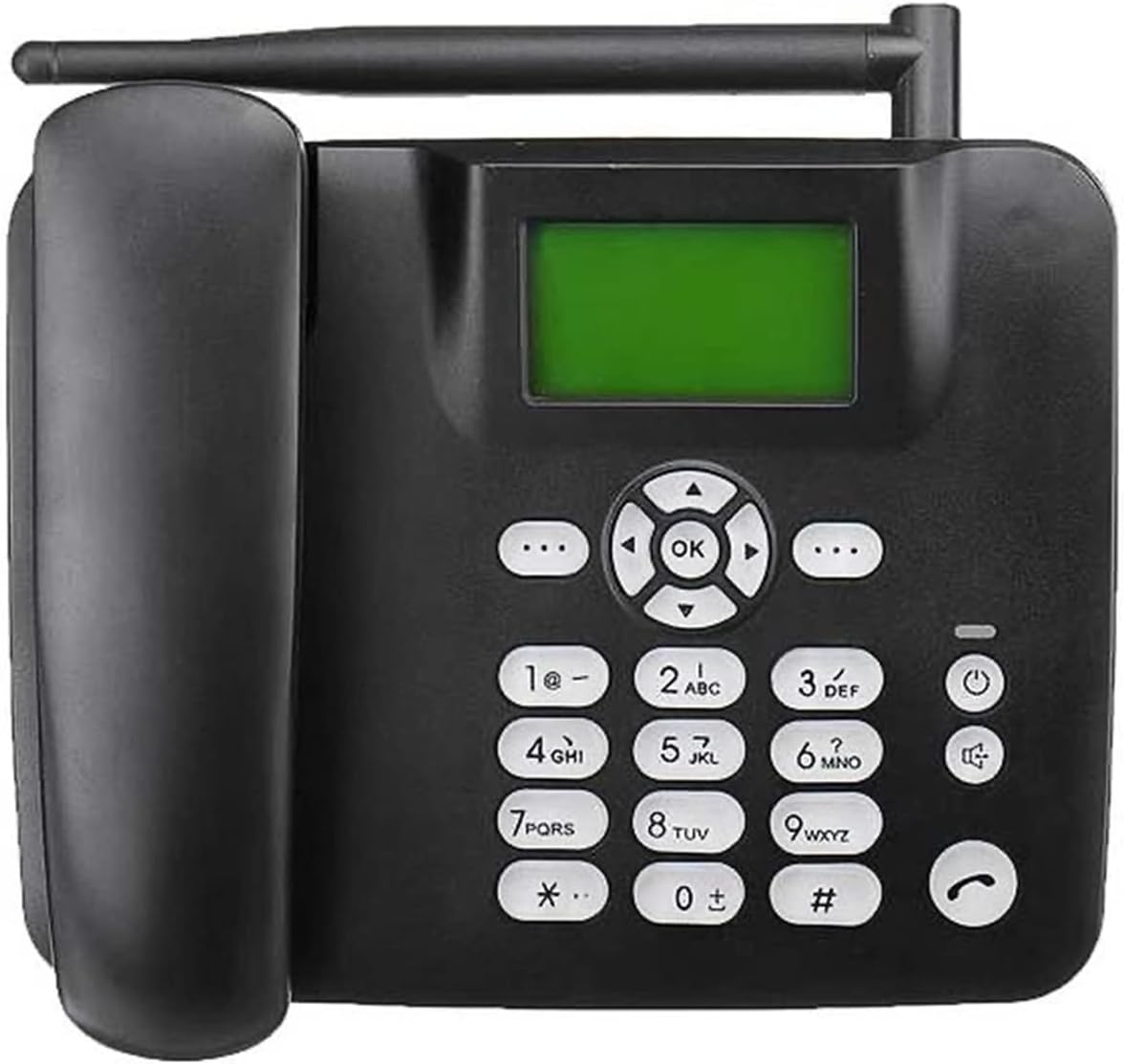 Dual SIM Fixed Wireless Desktop Phone GSM 850–1900 MHz – Wireless Landline Phone for Home & Office (Price In Oman)