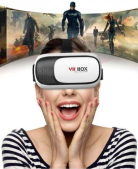 VR 3D Box Virtual Reality Headset – Immersive 3D Experience for Smartphones (3.5"–6") Price In Oman Muscat