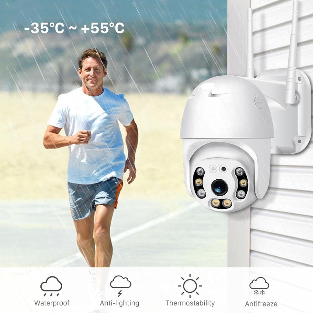 WiFi 360° Smart Outdoor Camera – IP66 Waterproof | Night Vision & Motion Detection, Price In Oman Muscat