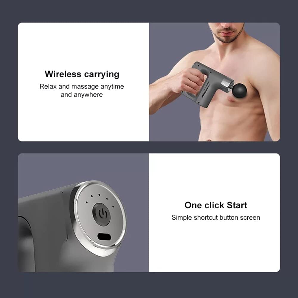 Fascial Gun KH‑740 – Portable Percussion Massage Gun | 5‑Speed Deep‑Tissue Relief – Price In Oman Muscat