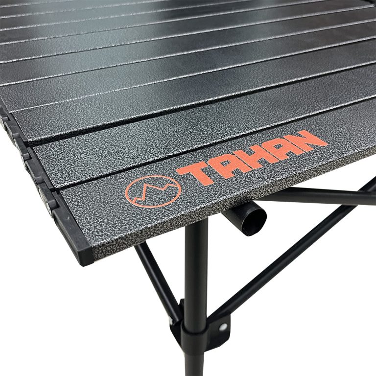 TAHAN Foldable Eggroll Lightweight Camping Table – 120 CM Portable Steel Outdoor Table for Camping, Picnic & Beach (Price In Oman)