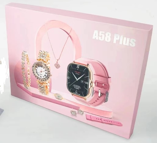 Smartberry A58 Plus 2.02" Big Screen Smartwatch – Bluetooth Calling, Fitness & Health Tracker, IP68 Waterproof, Price In Oman