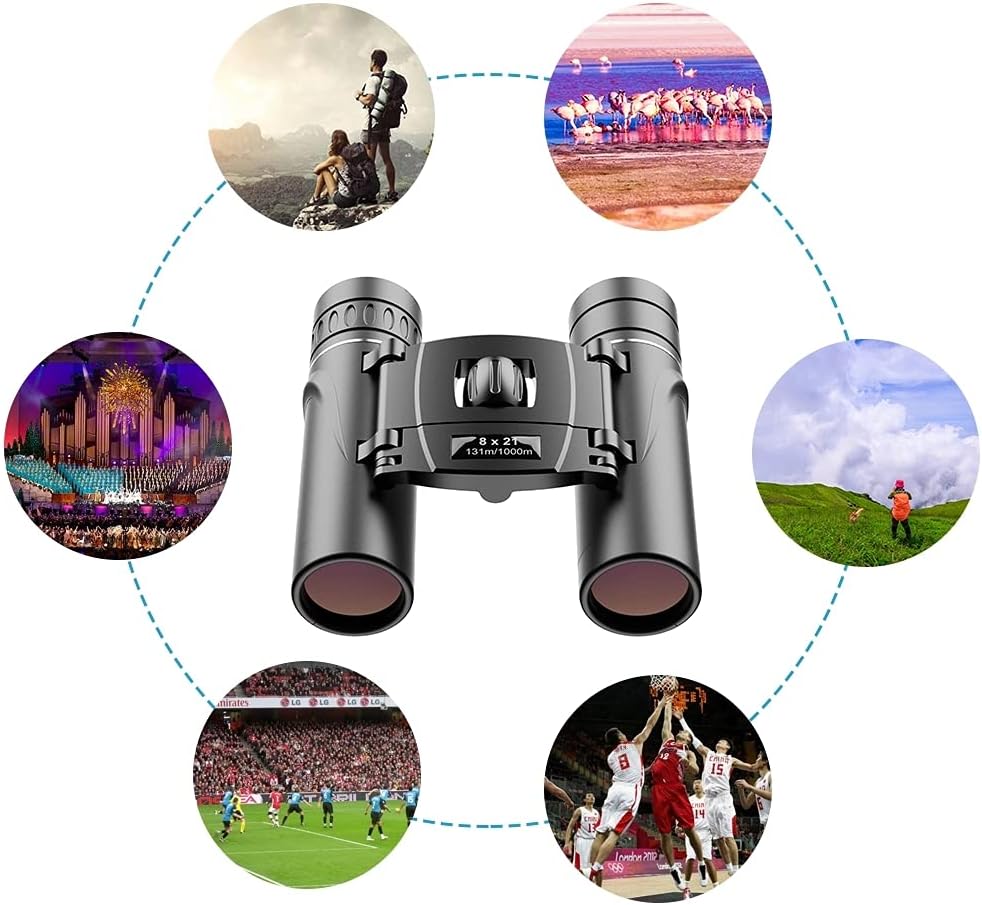 Green Lion Shark Binocular 8×21 – Compact 8× Magnification with 21 mm Multi‑Coated Lenses & 131 m Field View - Price In Oman