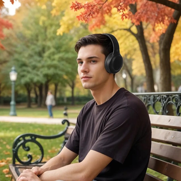 Porodo Soundtec Primo Wireless ENC Headphone (PD‑STWLEP038) – 50 H Playback, Bluetooth 5.4, Low‑Latency Gaming & Voice Assistant (Price In Oman)