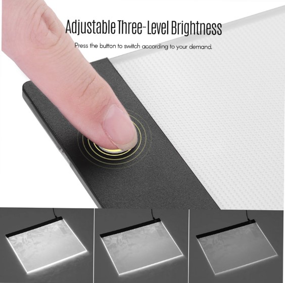 Aibecy A3 LED Copy Board Light Pad – Ultra Bright, Slim & Portable Tracing & Drawing Board for Artists, Price In Oman