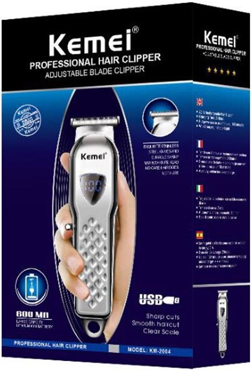 Kemei KM-2004 Professional Cordless Hair Clipper – Best Price In Oman Muscat