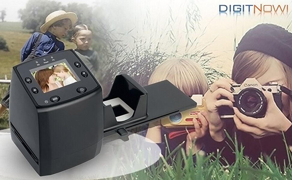 DigitNow! Portable Digital Film & Slide Scanner – 22MP High-Resolution Converter with 2.4" LCD Screen - Price In Oman