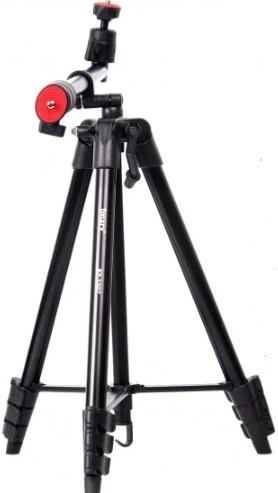 Jmary KP-2207 Portable Aluminum Tripod – 4-Section Adjustable Stand for Cameras & Smartphones, Price In Oman