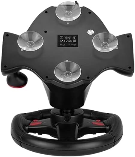 Xtrike Me GP-903 Vibration Racing Wheel - USB PC & Console Wheel with Pedals (180°) Price In Oman