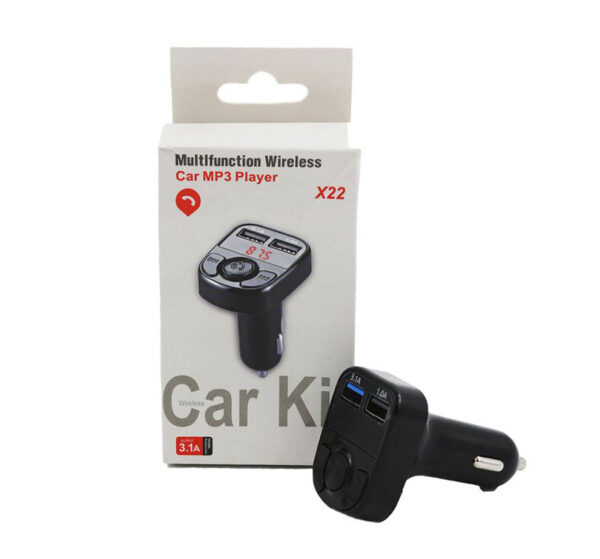 Multifunction Wireless Car MP3 Player X22 – Bluetooth FM Transmitter & Handsfree - Price In Oman Muscat