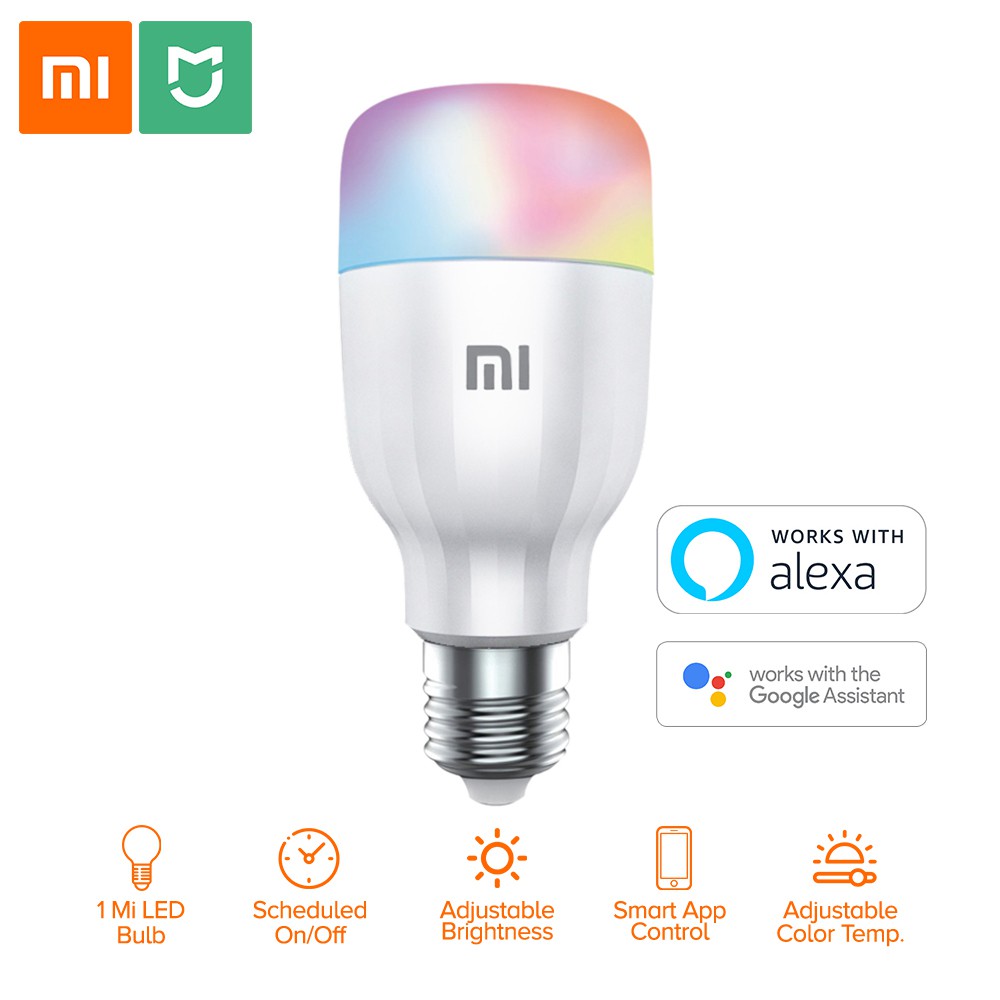 Xiaomi Mi Smart LED Bulb Essential (White and Color) – 9W, 950
