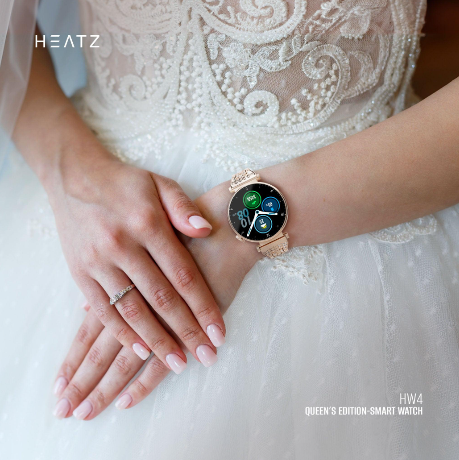 Heatz HW4 Smart Watch Queens Edition – Women’s Fashion Smartwatch with AMOLED Display & Multi-Sport Modes (Price In Oman)