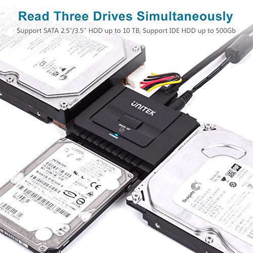 Unitek IDE & SATA Hard Drive Adapter UD1 – USB 3.0 to 2.5"/3.5" HDD/SSD Converter – Price In Oman Muscat