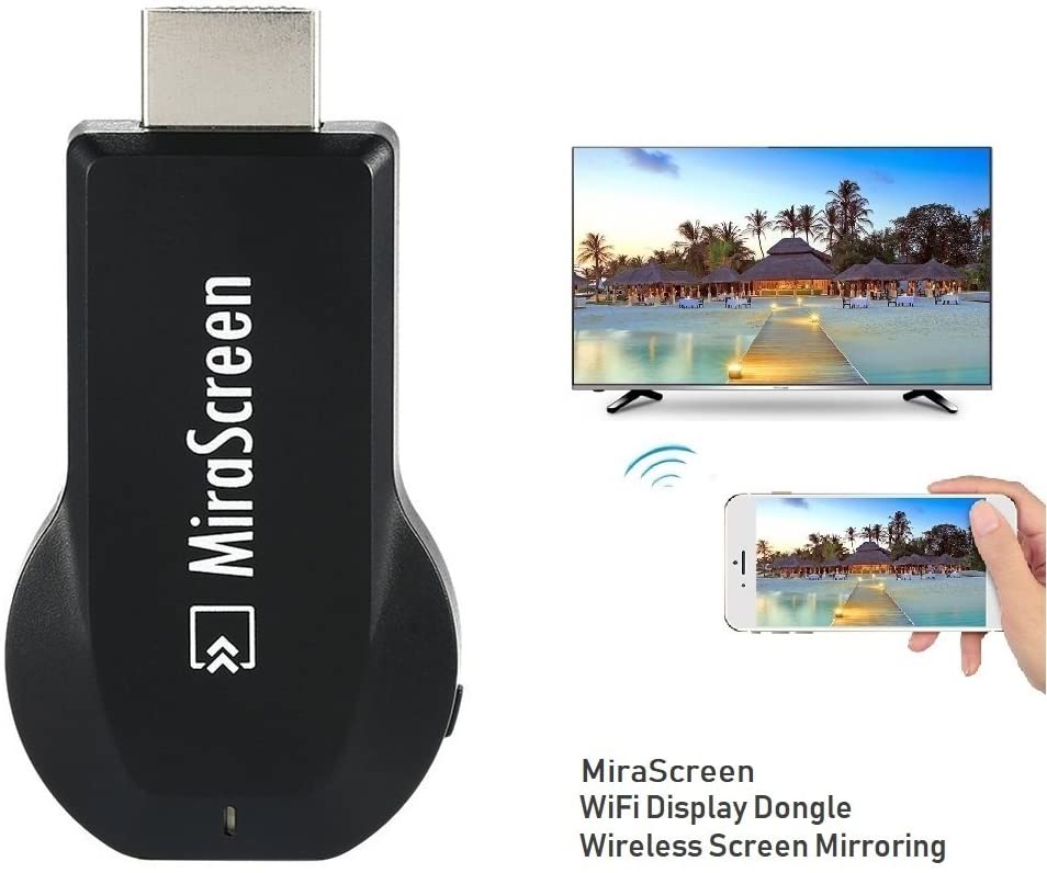 MiraScreen Wireless Display Receiver WiFi Dongle – Wireless HDMI Screen Mirroring Adapter - Price In Oman