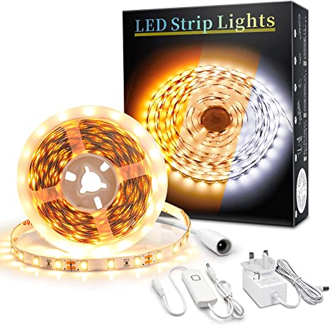 Coolapa 5m RGB LED Strip Light with Remote & App Control – Music Sync Lighting for Home Decor, Price in Oman