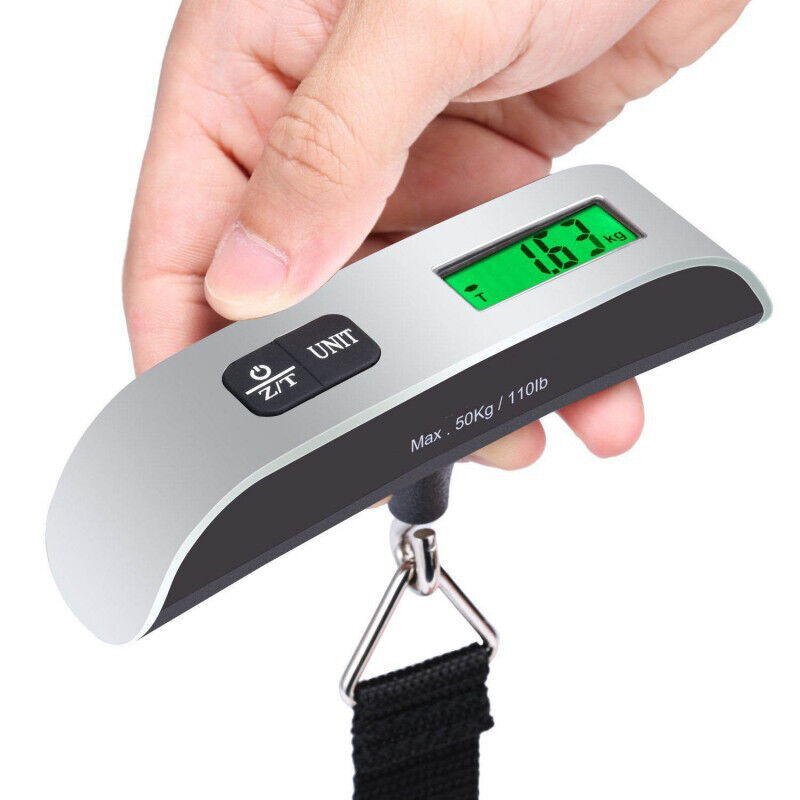 Portable Electronic Luggage Scale 50 MKG – Handheld Digital Scale with LCD Backlight – Price In Oman Muscat