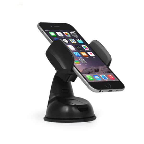 Universal Car Mobile Holder with Silicone Suction Cup – 360° Rotatable Dashboard & Windshield Phone Mount – Price In Oman