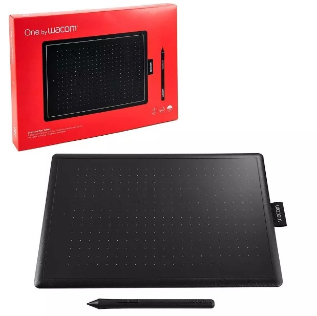 One by Wacom CTL-472 Creative Pen Tablet – Small Size, 2048 Pressure Levels, Battery-Free Pen – Price In Oman