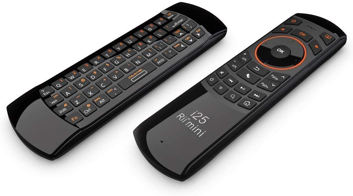Rii Mini 125 EW00833 Wireless Air Mouse Keyboard – 2.4 GHz Remote for Smart TV, PC & Android - Price In Oman