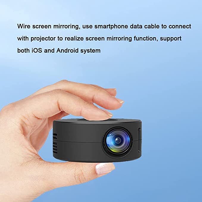 Borrego T1 Portable Mini LED Projector – Compact Home Theater Solution - Price In Oman Muscat