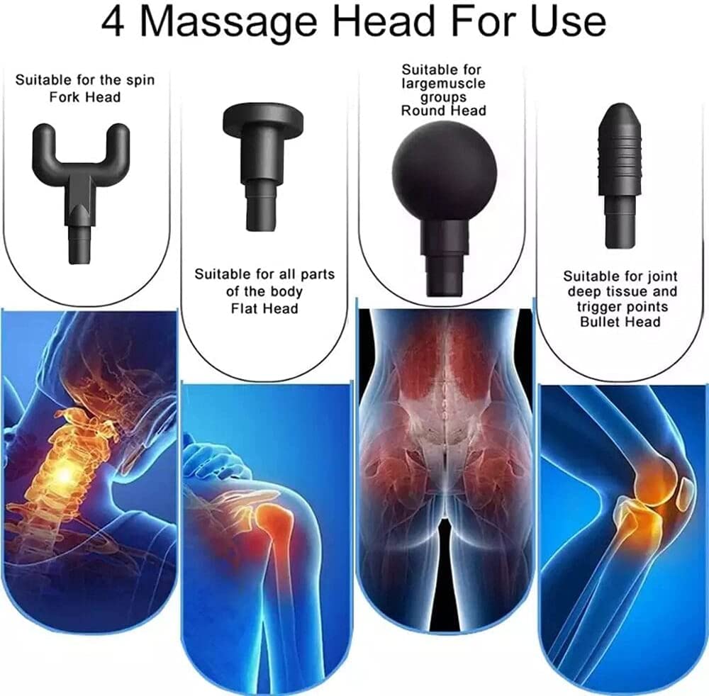 Fascial Gun KH‑740 – Portable Percussion Massage Gun | 5‑Speed Deep‑Tissue Relief – Price In Oman Muscat